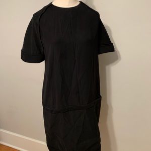 Balenciaga Black Crepe Dress